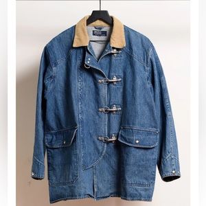 Vintage Ralph Lauren Denim Fireman Jacket